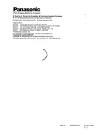 Preview for 26 page of Panasonic WV-BSR304 Operating Instructions Manual