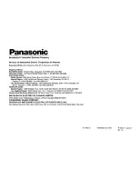 Preview for 16 page of Panasonic WV-CB550 Operating Instructions Manual