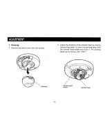 Предварительный просмотр 16 страницы Panasonic WV-CF102 Operating Instructions Manual