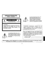 Preview for 23 page of Panasonic WV-CF102 Operating Instructions Manual