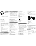 Preview for 1 page of Panasonic WV-CF112E Operating Instructions