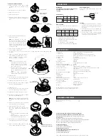 Предварительный просмотр 2 страницы Panasonic WV-CF212 Operating Instructions