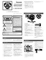 Panasonic WV-CF224EX Operating Instructions предпросмотр