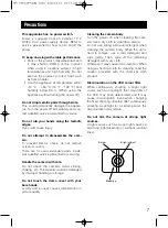 Предварительный просмотр 7 страницы Panasonic WV-CF284 Series Operating Instructions Manual