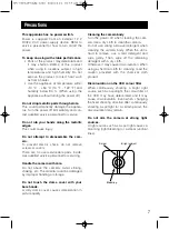 Preview for 7 page of Panasonic WV-CF284 Series Operating Instructions Manual