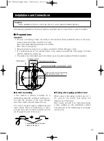 Предварительный просмотр 11 страницы Panasonic WV-CF284 Series Operating Instructions Manual