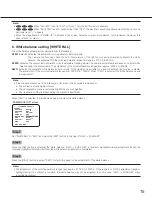 Preview for 15 page of Panasonic WV-CF304LE Operating Instructions Manual