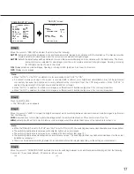 Preview for 17 page of Panasonic WV-CF304LE Operating Instructions Manual