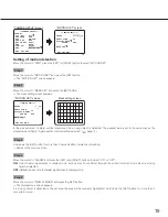 Preview for 19 page of Panasonic WV-CF304LE Operating Instructions Manual