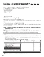 Preview for 24 page of Panasonic WV-CF304LE Operating Instructions Manual