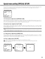 Preview for 25 page of Panasonic WV-CF304LE Operating Instructions Manual