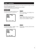 Предварительный просмотр 5 страницы Panasonic WV-CF344 Series Operating Instructions Manual