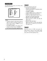 Предварительный просмотр 6 страницы Panasonic WV-CF344 Series Operating Instructions Manual