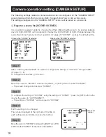 Предварительный просмотр 10 страницы Panasonic WV-CF344 Series Operating Instructions Manual