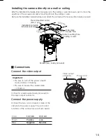 Preview for 15 page of Panasonic WV-CF344E Installation Manual