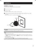 Preview for 17 page of Panasonic WV-CF344E Installation Manual