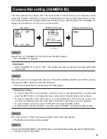 Preview for 9 page of Panasonic WV-CF354E' WV-CF344E Operating Instructions Manual