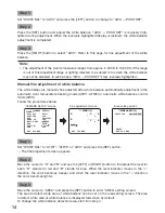 Preview for 14 page of Panasonic WV-CF354E' WV-CF344E Operating Instructions Manual