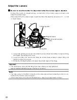 Preview for 22 page of Panasonic WV-CF504 Installation Manual