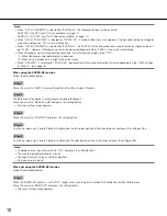 Preview for 10 page of Panasonic WV-CF504 Operating Instructions Manual