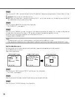 Preview for 18 page of Panasonic WV-CF504 Operating Instructions Manual