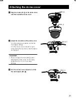 Preview for 21 page of Panasonic WV-CF614/E Series Installation Manual