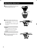 Preview for 22 page of Panasonic WV-CF634 Installation Manual