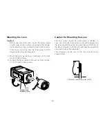 Preview for 15 page of Panasonic WV-CL920A Series Operating Instructions Manual