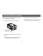 Preview for 13 page of Panasonic WV-CL924A Operating Instructions Manual