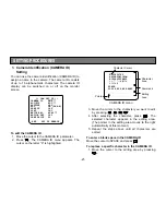 Preview for 20 page of Panasonic WV-CL924A Operating Instructions Manual