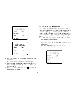 Preview for 23 page of Panasonic WV-CL924A Operating Instructions Manual