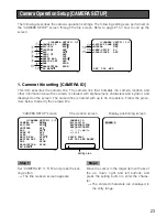 Preview for 23 page of Panasonic WV-CL930 Series Operating Instructions Manual