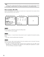Preview for 48 page of Panasonic WV-CL930 Series Operating Instructions Manual