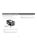 Preview for 18 page of Panasonic WV-CLR920A Operating Instructions Manual