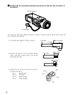 Предварительный просмотр 12 страницы Panasonic WV-CLR930 Operating Instructions Manual