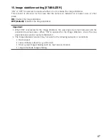 Preview for 47 page of Panasonic WV-CLR930 Operating Instructions Manual