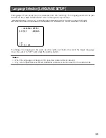 Preview for 55 page of Panasonic WV-CLR930 Operating Instructions Manual