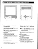 Предварительный просмотр 4 страницы Panasonic WV-CM1020 Operating Instructions Manual