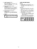 Preview for 16 page of Panasonic WV-CM2000 Operating Instruction