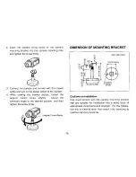 Preview for 19 page of Panasonic WV-CP100 Operating Instructions Manual