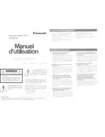 Preview for 5 page of Panasonic WV-CP110 Operating Instructions Manual