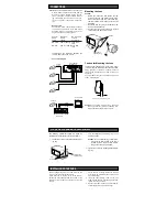 Предварительный просмотр 3 страницы Panasonic WV-CP110E Operating Instruction