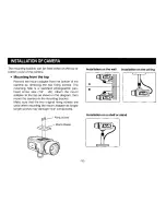 Предварительный просмотр 12 страницы Panasonic WV-CP150 Operating Instructions Manual