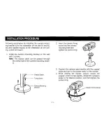 Предварительный просмотр 13 страницы Panasonic WV-CP150 Operating Instructions Manual