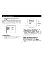 Preview for 19 page of Panasonic WV-CP150 Operating Instructions Manual