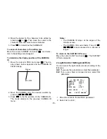 Preview for 21 page of Panasonic WV-CP150E Operating Instructions Manual