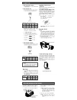 Preview for 3 page of Panasonic WV-CP240 Operating Instructions