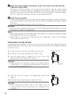 Предварительный просмотр 16 страницы Panasonic WV-CP290/G Operating Instructions Manual