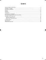 Preview for 5 page of Panasonic WV-CP290 series Operating Instructions Manual