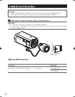 Предварительный просмотр 12 страницы Panasonic WV-CP290 series Operating Instructions Manual